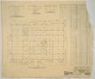 Technical Drawing: Settles' Hotel, Big Spring, Texas: First Floor Framing Plan