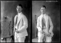 Photograph: [Two Portraits of Unknown Young Man]