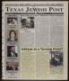 Primary view of Texas Jewish Post (Fort Worth, Tex.), Vol. 56, No. 37, Ed. 1 Thursday, September 12, 2002