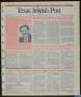 Newspaper: Texas Jewish Post (Fort Worth, Tex.), Vol. 46, No. 20, Ed. 1 Thursday…