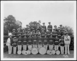Primary view of object titled '[Photograph of the Richmond High School Band]'.
