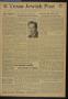 Thumbnail image of item number 1 in: 'Texas Jewish Post (Fort Worth, Tex.), Vol. 8, No. 27, Ed. 1 Thursday, July 8, 1954'.