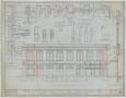 Technical Drawing: Masonic Hall, Breckenridge, Texas: Elevation and Details