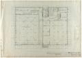 Technical Drawing: Masonic Building, Abilene, Texas: Second Floor Plan
