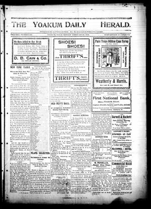Primary view of object titled 'The Yoakum Daily Herald. (Yoakum, Tex.), Vol. 2, No. 281, Ed. 1 Monday, February 20, 1899'.