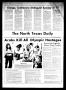 Newspaper: The North Texas Daily (Denton, Tex.), Vol. 56, No. 1, Ed. 1 Wednesday…