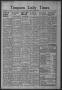 Newspaper: Timpson Daily Times (Timpson, Tex.), Vol. 44, No. 10, Ed. 1 Saturday,…