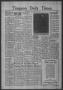 Newspaper: Timpson Daily Times (Timpson, Tex.), Vol. 43, No. 43, Ed. 1 Saturday,…