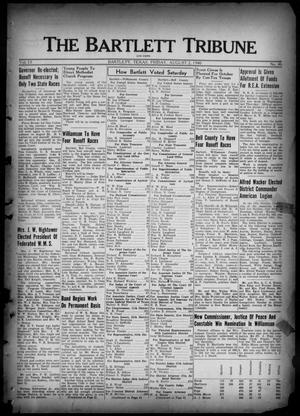 Primary view of object titled 'The Bartlett Tribune and News (Bartlett, Tex.), Vol. 53, No. 46, Ed. 1, Friday, August 2, 1940'.