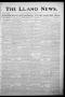 Newspaper: The Llano News. (Llano, Tex.), Vol. 33, No. 5, Ed. 1 Thursday, July 1…