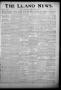 Newspaper: The Llano News. (Llano, Tex.), Vol. 33, No. 21, Ed. 1 Thursday, Novem…
