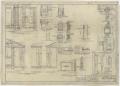 Technical Drawing: Homemaking Building, Haskell, Texas: Entrance Details