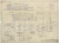Technical Drawing: High School Building Monahans, Texas: Gymnasium Wing Sections