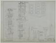 Technical Drawing: First Baptist Church, Albany, Texas: Window and Door Details