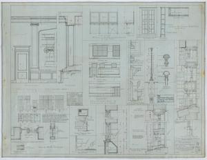 Primary view of object titled 'Holy Trinity Parish School Building, Dallas, Texas: Miscellaneous Details'.