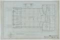 Technical Drawing: First Methodist Church, Ballinger, Texas: Second Floor Plan