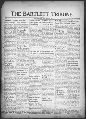 Primary view of object titled 'The Bartlett Tribune and News (Bartlett, Tex.), Vol. 65, No. 49, Ed. 1, Friday, October 17, 1952'.