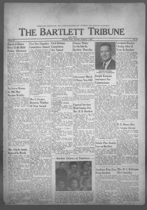 Primary view of object titled 'The Bartlett Tribune and News (Bartlett, Tex.), Vol. 75, No. 13, Ed. 1, Thursday, February 1, 1962'.