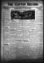 Newspaper: The Clifton Record (Clifton, Tex.), Vol. 47, No. 13, Ed. 1 Friday, Ma…