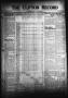 Newspaper: The Clifton Record (Clifton, Tex.), Vol. 52, No. 25, Ed. 1 Friday, Au…