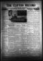 Newspaper: The Clifton Record (Clifton, Tex.), Vol. 42, No. 29, Ed. 1 Friday, Se…
