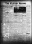 Newspaper: The Clifton Record (Clifton, Tex.), Vol. 53, No. 38, Ed. 1 Friday, Oc…