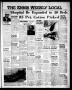 Newspaper: The Ennis Weekly Local (Ennis, Tex.), Vol. 29, No. 39, Ed. 1 Thursday…