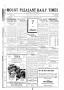 Newspaper: Mount Pleasant Daily Times (Mount Pleasant, Tex.), Vol. 12, No. 179, …