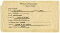 Thumbnail image of item number 1 in: '[Clyde Champion Barrow Wanted Report, 05/12/1932 - Dallas, Texas Police Department]'.
