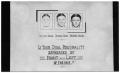 Thumbnail image of item number 1 in: '[Clyde Barrow Dual Personality Mugshots - "Is Your Dual Personality Expressed by the Right and Left Side of the Face?"]'.