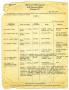 Primary view of [FBI Criminal Record for Harvey J. Bailey]