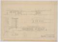 Technical Drawing: School Building Alterations, Royston, Texas: Elevations