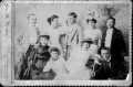 Photograph: [Five young women and Four young men]