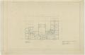 Technical Drawing: Elementary School Proposal, Iraan, Texas: Floor Plan