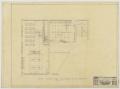 Technical Drawing: Iraan High School Addition: Revised Second Floor Plan Showing Science…