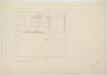 Technical Drawing: School Building Alterations, Big Lake, Texas: First Floor Plan