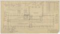 Thumbnail image of item number 1 in: 'High School Building, Blackwell, Texas: Foundation Plan'.