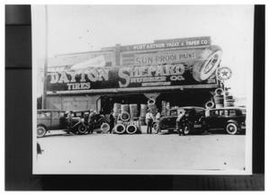 Primary view of object titled '[Dayton Tires and Shepard Rubber Company]'.