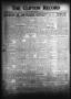 Newspaper: The Clifton Record (Clifton, Tex.), Vol. 52, No. 16, Ed. 1 Friday, Ma…