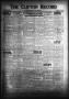 Newspaper: The Clifton Record (Clifton, Tex.), Vol. 51, No. 29, Ed. 1 Friday, Au…