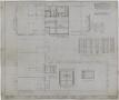 Technical Drawing: Grace Hotel Additions, Abilene, Texas: Basement Plan, First Floor Pla…
