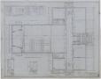 Technical Drawing: Ballinger High School: First Story Floor Plan