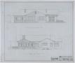 Technical Drawing: Abercrombie Residence, Archer City, Texas: South and North Elevations