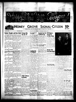 Primary view of object titled 'Honey Grove Signal-Citizen (Honey Grove, Tex.), Vol. 76, No. 51, Ed. 1 Friday, December 29, 1967'.