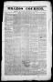Primary view of Brazos Courier. (Brazoria, Tex.), Vol. 2, No. 36, Ed. 1, Tuesday, October 27, 1840