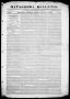 Primary view of Matagorda Bulletin. (Matagorda, Tex.), Vol. 1, No. 22, Ed. 1, Wednesday, January 3, 1838
