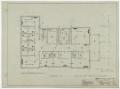 Technical Drawing: Abilene State Hospital Dormitory, Abilene, Texas: Second Floor Mechan…