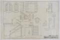Technical Drawing: Manley Residence, Abilene, Texas: Staircase Details