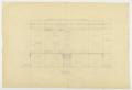 Technical Drawing: Reagan County Courthouse: Front Elevation