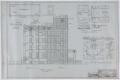 Technical Drawing: Taylor County Jail, Abilene, Texas: North Elevation and Day Rooms